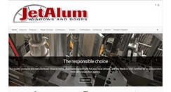 Desktop Screenshot of jetalum.com